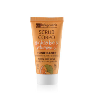 Travel size scrub corpo ginckgo bio vitamina c
